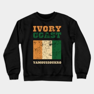 Flag of Ivory Coast Crewneck Sweatshirt